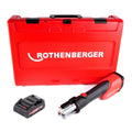 Rothenberger ROMAX 4000 Sertisseuse sans fil 18 V Li-Ion électro-hydraulique + Coffret de transport + 1x Batterie 4 Ah, sans Chargeur(défaut)