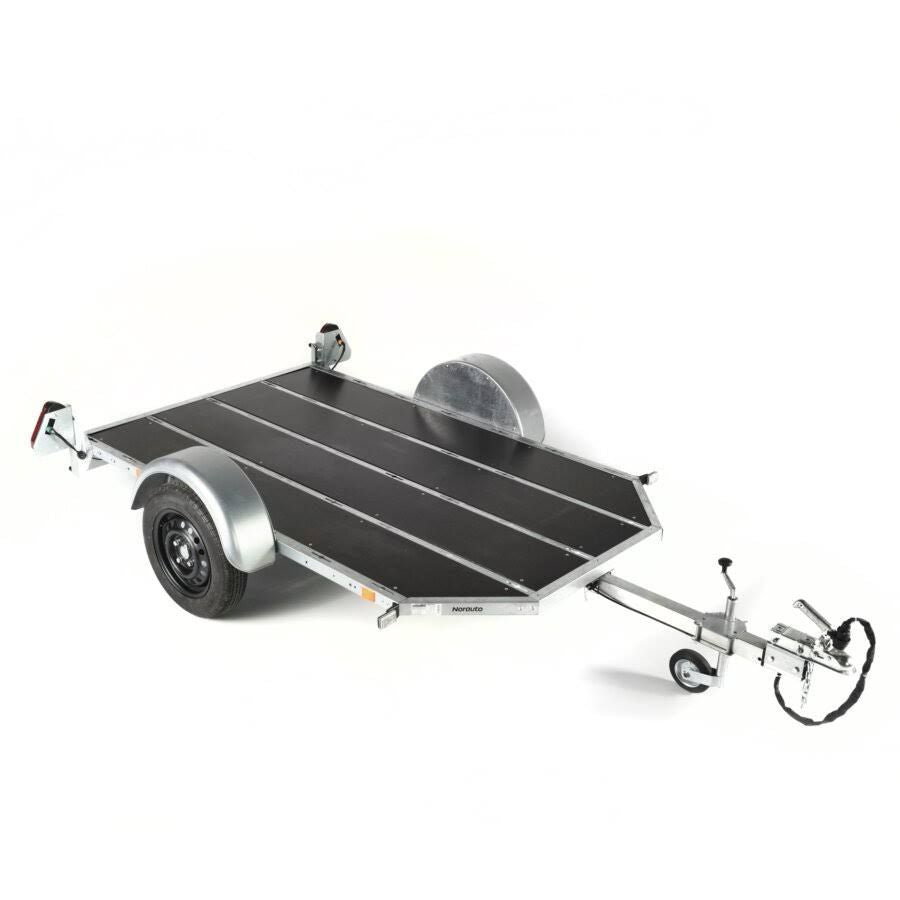 Remorque Modulable Norauto Modular 750 Kg(Noir/Argent)
