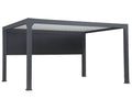 Rideau manuel Actual pour pergola Green Outside coloris(Noir/Gris)