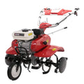 GeoTech-Pro PGT 700 Motobineuse à essence 7 HP(Rouge/Blanc/Noir)