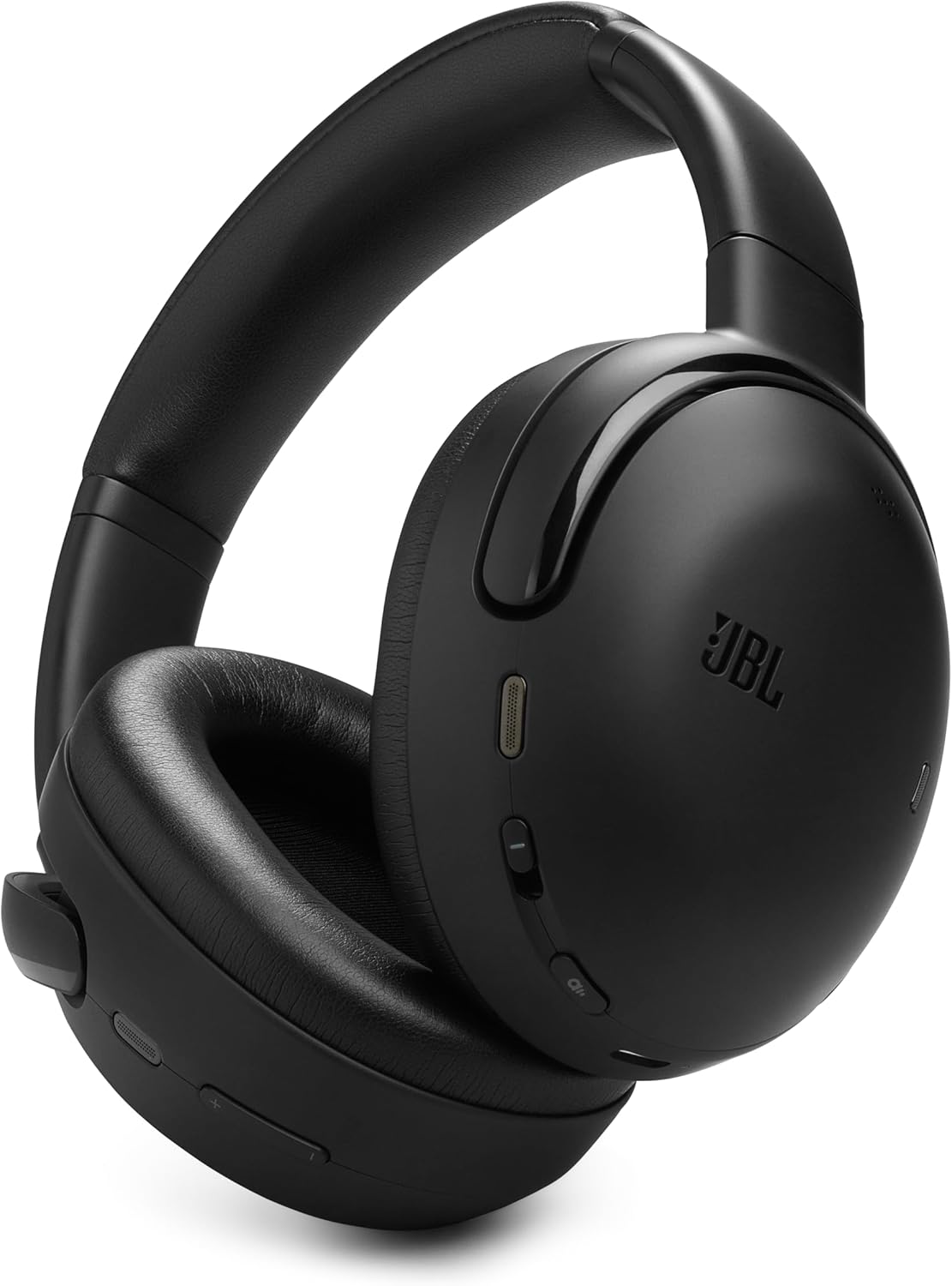 JBL Tour One M3, Casque Bluetooth sans Fil Supra-auriculaire, réduction adaptative du Bruit, 70 h d’autonomie, Confort Optimal, Son JBL Spatial 360, Suivi des mouvements, Compatible USB-C, Noir(Noir)