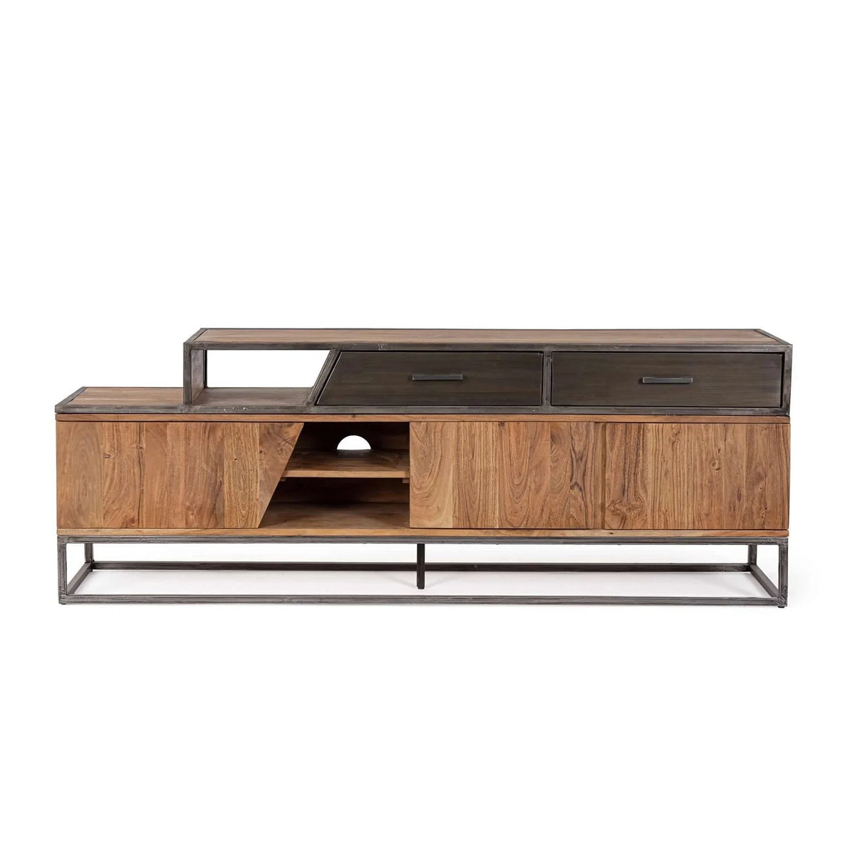 Meuble TV Janak pour intérieur 175 x 40 x 64h cm