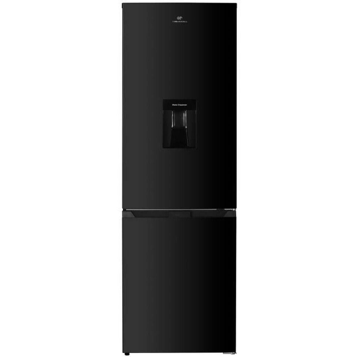 Réfrigérateur congélateur bas 251L CONTINENTAL EDISON Total No Frost(Noir)
