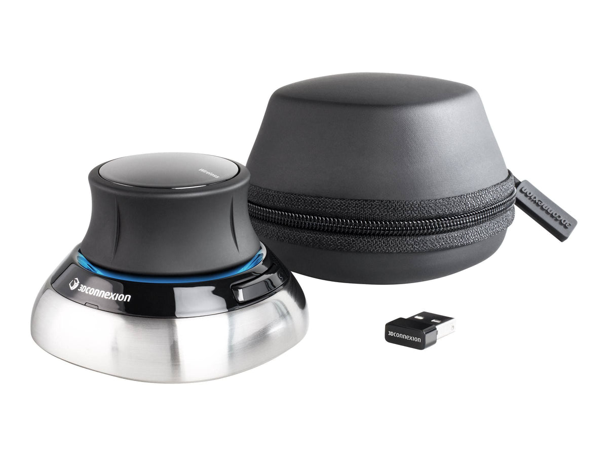 3Dconnexion SpaceMouse Souris(Noir/Argent)