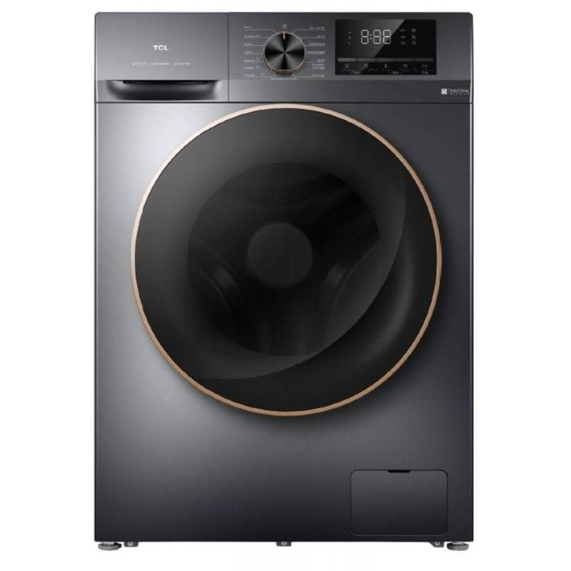 Tcl fp1012sa0fr Lave linge hublot(Noir/Gris)