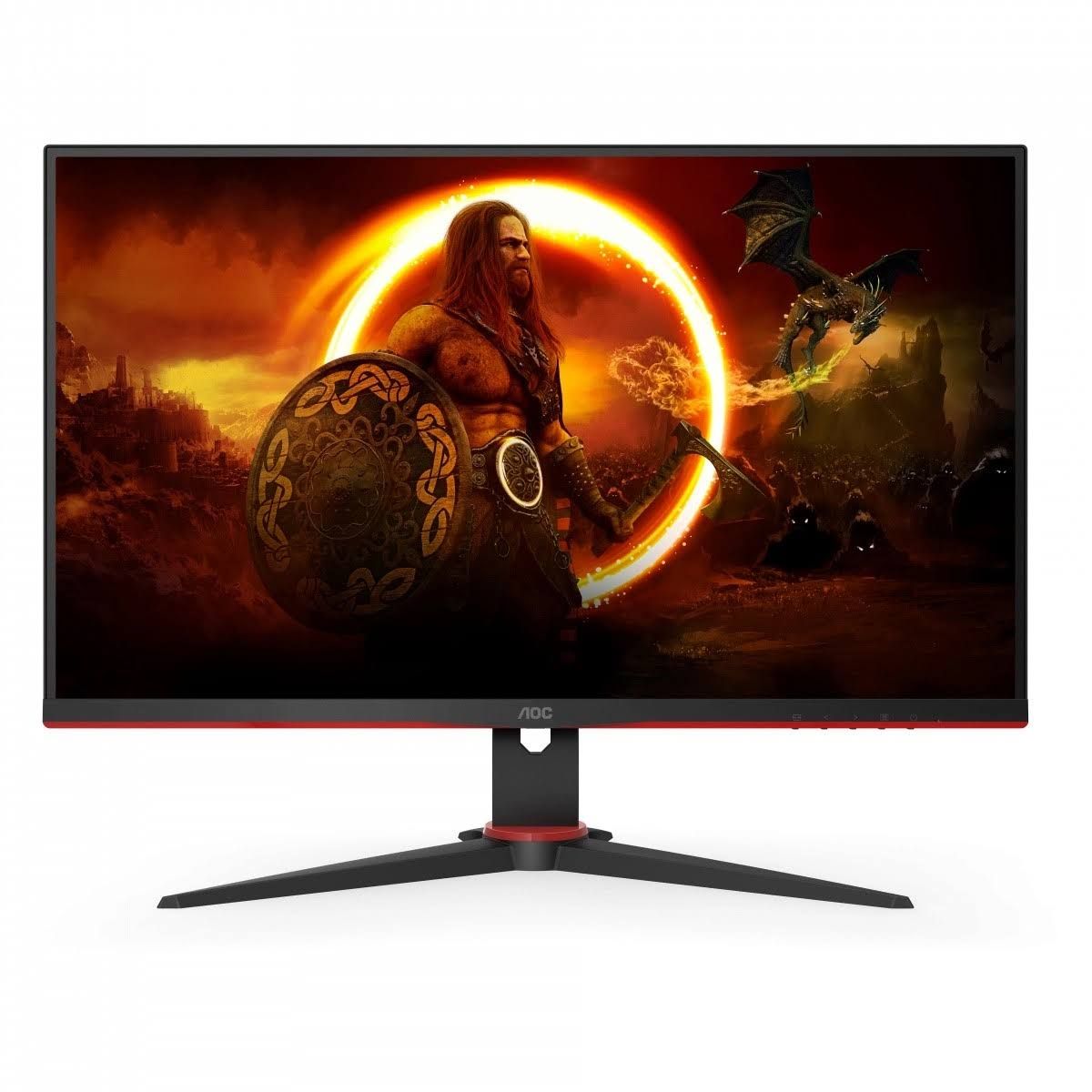 AOC Monitor Gaming Q24G2A Bk(Noir/Rouge)