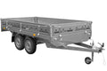 Nos Remorques Remorque 2 essieux 304x153 UNITRAILER SOLID 300/2 PTAC 750 kg(Gris)