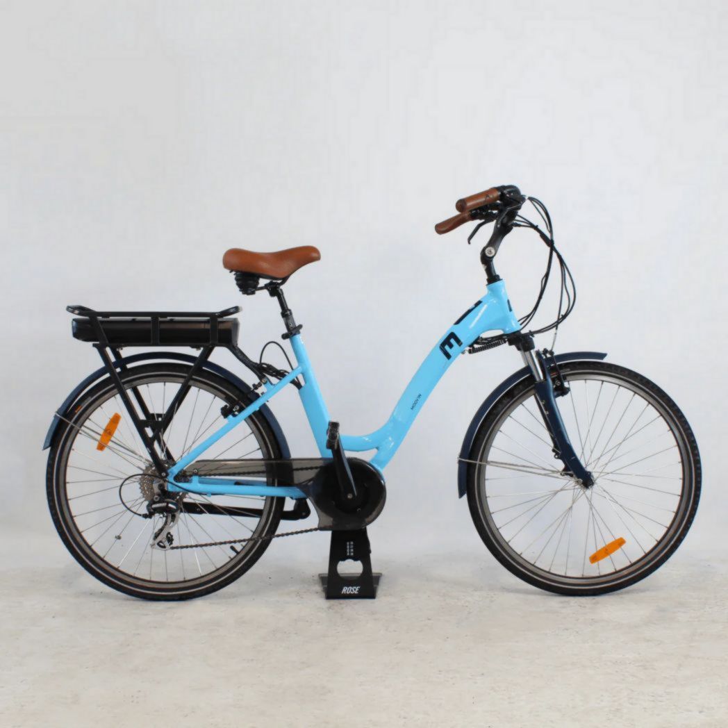 Vélo électrique Moov'In City D8 26 bleu