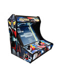 Bartop Arcade Goldorak Recréatives Nouvelles Offre Bornes D ́Arcade(Noir/Rouge/Jaune/Bleu)
